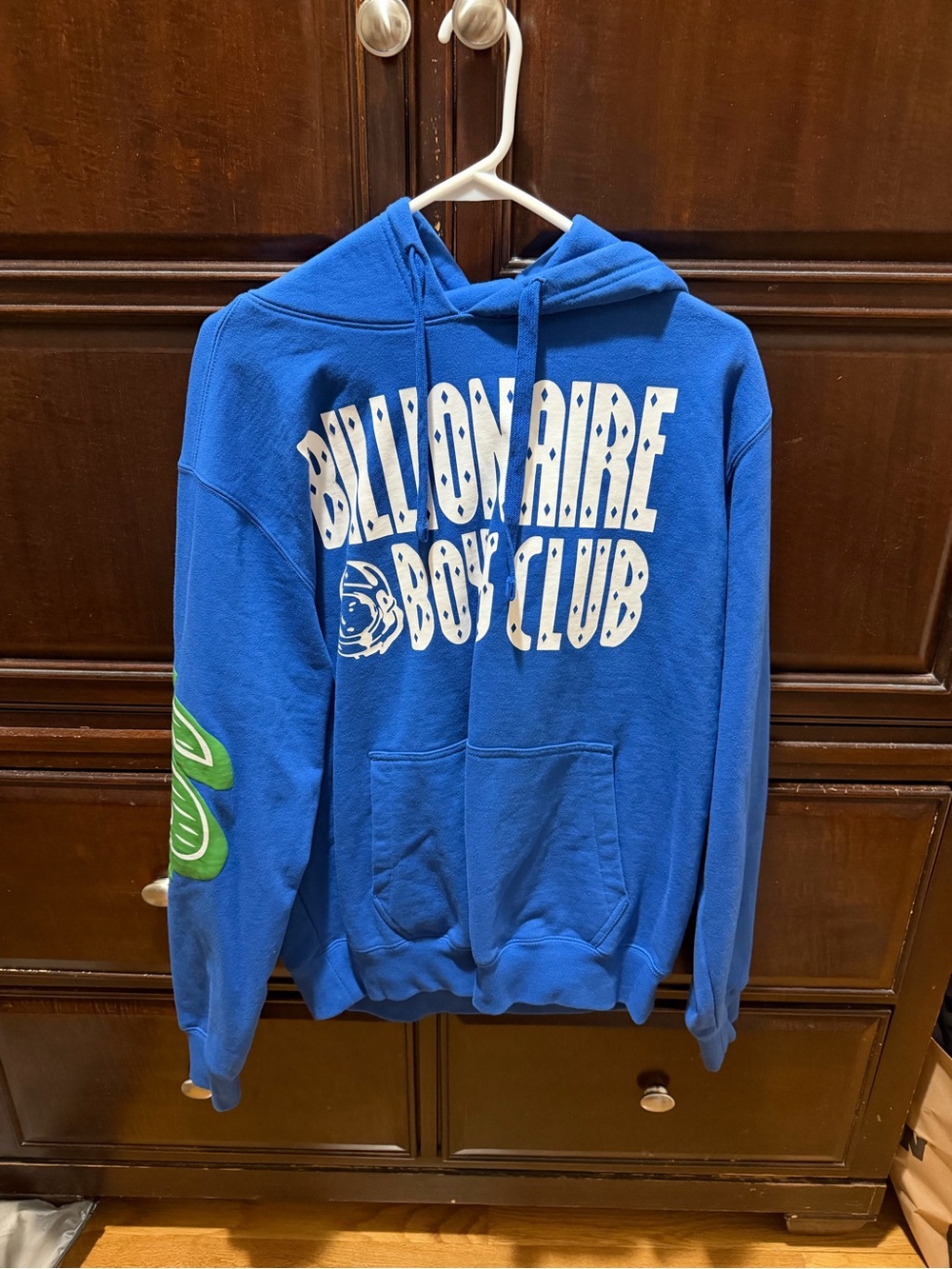 Billionaire Boys Club Royal Blue Hoodie with White Logo